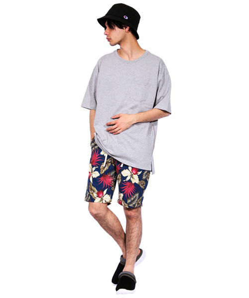 ８(eight)（エイト）の「フラワー ショートパンツ ハーフパンツ 総柄 コットン （チノパンツ・メンズ・A/B/E/C/D・MEDIUM/LARGE/X-LARGE）」の7枚目の写真