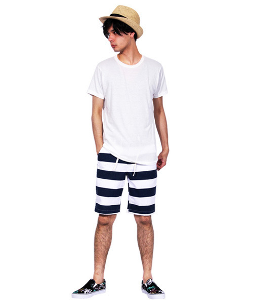 ８(eight)（エイト）の「フラワー ショートパンツ ハーフパンツ 総柄 コットン （チノパンツ・メンズ・A/B/E/C/D・MEDIUM/LARGE/X-LARGE）」の10枚目の写真