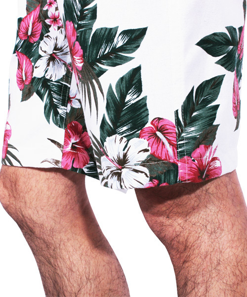 ８(eight)（エイト）の「フラワー ショートパンツ ハーフパンツ 総柄 コットン （チノパンツ・メンズ・A/B/E/C/D・MEDIUM/LARGE/X-LARGE）」の18枚目の写真