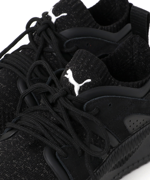 PUMA（プーマ）の「TSUGI ブレイズ エヴォニット（スニーカー・メンズ・ブラック/ホワイト・22.5cm/26.0cm/27.0cm/28.5cm/25.5cm/26.5cm/27.5cm/24.5cm/24.0cm/23.0cm/23.5cm/28.0cm/25.0cm/30.0cm/29.0cm）」の8枚目の写真