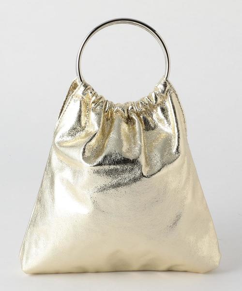 Another Edition（アナザーエディション）の「CONTROL FLEAKメタルトート2（ショルダーバッグ・レディース・シルバー/オレンジ/ゴールド/ワインレッド・FREE）」の4枚目の写真