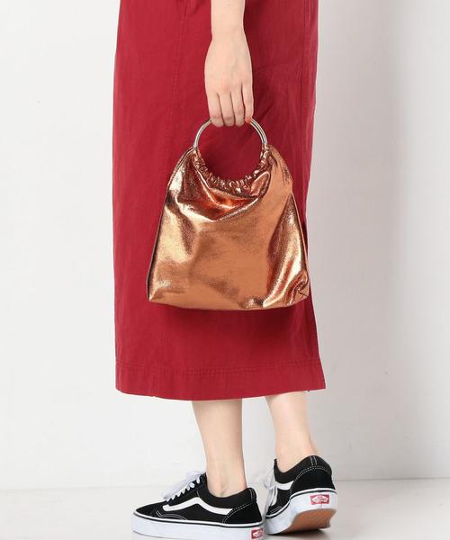 Another Edition（アナザーエディション）の「CONTROL FLEAKメタルトート2（ショルダーバッグ・レディース・シルバー/オレンジ/ゴールド/ワインレッド・FREE）」の3枚目の写真