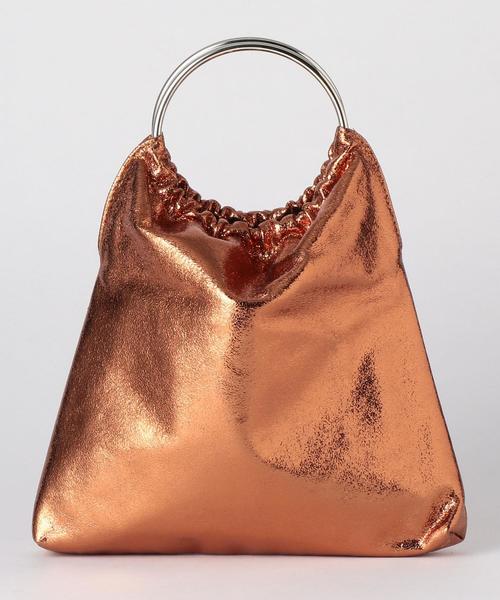 Another Edition（アナザーエディション）の「CONTROL FLEAKメタルトート2（ショルダーバッグ・レディース・シルバー/オレンジ/ゴールド/ワインレッド・FREE）」の6枚目の写真