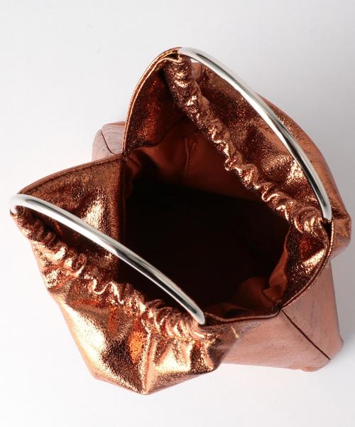 Another Edition（アナザーエディション）の「CONTROL FLEAKメタルトート2（ショルダーバッグ・レディース・シルバー/オレンジ/ゴールド/ワインレッド・FREE）」の9枚目の写真