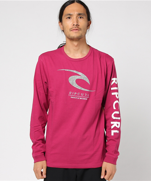 rip curl(リップカール)の「ロンT(Tシャツ/カットソー・メンズ・バーガンディー/ブラック/ホワイト・MEDIUM/LARGE)」の3枚目の写真