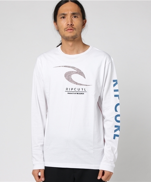 rip curl(リップカール)の「ロンT(Tシャツ/カットソー・メンズ・バーガンディー/ブラック/ホワイト・MEDIUM/LARGE)」の2枚目の写真