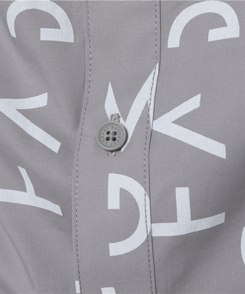 ARMANI EXCHANGE(アルマーニエクスチェンジ)の「【AXアルマーニ エクスチェンジ】ロゴプリント シャツ(シャツ/ブラウス・メンズ・グレー・SMALL/MEDIUM/LARGE/X-SMALL/X-LARGE)」の5枚目の写真