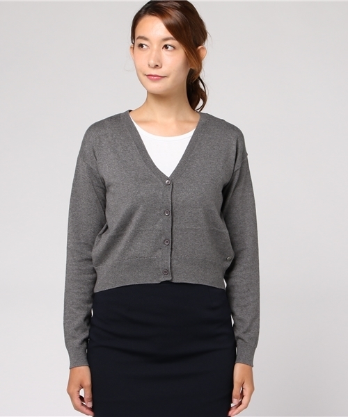 ROXY(ロキシー)の「VACATION MOOD ON(カーディガン/ボレロ・レディース・チャコールグレー・MEDIUM/LARGE/SMALL)」の7枚目の写真