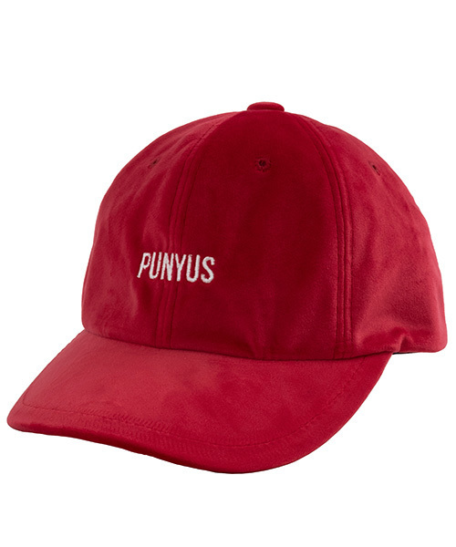 PUNYUS(プニュズ)の「ベロアロゴキャップ(キャップ・レディース・レッド/ピンク/パープル/ブラック・FREE)」の4枚目の写真