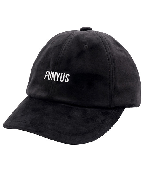 PUNYUS(プニュズ)の「ベロアロゴキャップ(キャップ・レディース・レッド/ピンク/パープル/ブラック・FREE)」の2枚目の写真