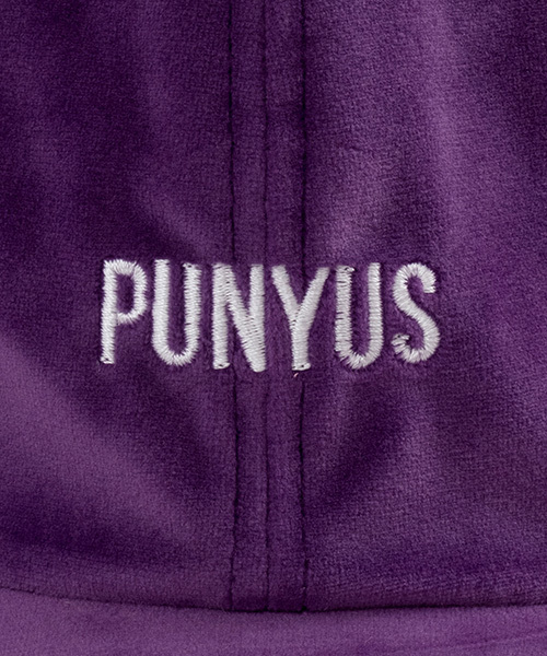 PUNYUS(プニュズ)の「ベロアロゴキャップ(キャップ・レディース・レッド/ピンク/パープル/ブラック・FREE)」の11枚目の写真