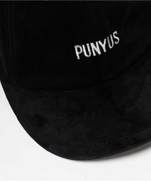 PUNYUS(プニュズ)の「ベロアロゴキャップ(キャップ・レディース・レッド/ピンク/パープル/ブラック・FREE)」の9枚目の写真