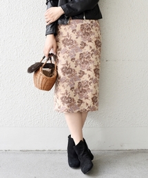 Khaju | Khaju:フラワージャカードスカート◇(スカート)