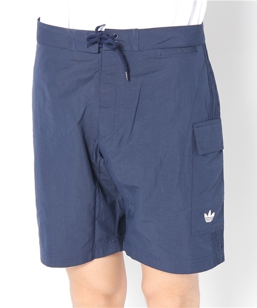 adidas Originals(アディダスオリジナルス)の「アディダス AC BOARD SHORT ボードショーツ(カーゴパンツ・メンズ・ブラック/ダークインディゴブルー・SMALL/MEDIUM/LARGE/X-LARGE)」の5枚目の写真