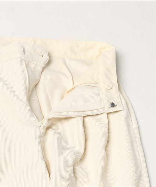 earth music&ecology（アースミュージックアンドエコロジー）の「・コーデュロイワイドパンツ（その他パンツ・レディース・ネイビー/アイボリー/キャメル/ピンクベージュ・M/L）」の11枚目の写真
