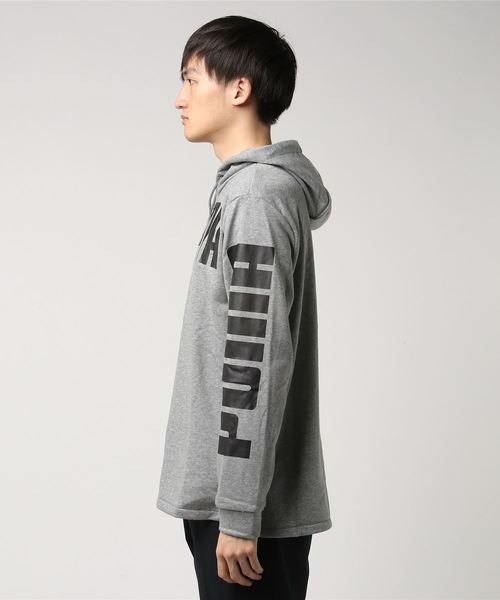 PUMA（プーマ）の「プーマ Ｒｅｂｅｌ　フーディ（パーカー・メンズ・ブラック/ホワイト/グレー・3L/L/LL/M/S）」の4枚目の写真