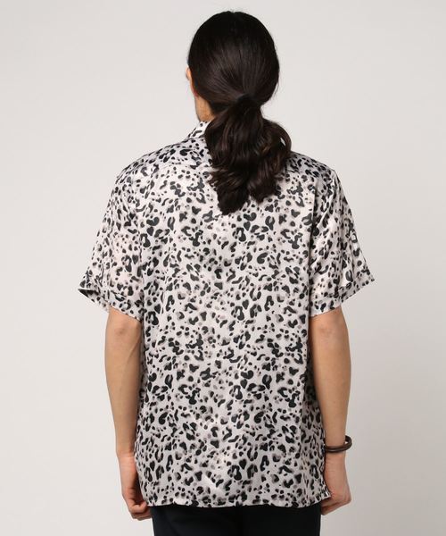 STAMPD(スタンプド)の「STAMPD スタンプト / TUCKER S/S CLUB(シャツ/ブラウス・メンズ・バーガンディー/レオパード・S/M)」の4枚目の写真