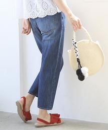 coen | テーパードスリム5ポケットデニムパンツ(デニムパンツ)