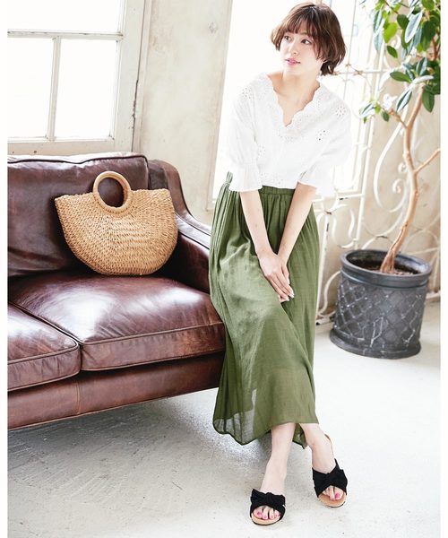 KOBE LETTUCE（コウベレタス）の「BIGリボンフラットソールサンダル（サンダル・レディース・その他1/ホワイト系その他2/ブラック/ホワイト系その他3/イエロー/レッド/グレー/ベージュ系その他/その他2/チェック/ブルー系その他2/ブラック系その他・LL/L/M/S）」の18枚目の写真