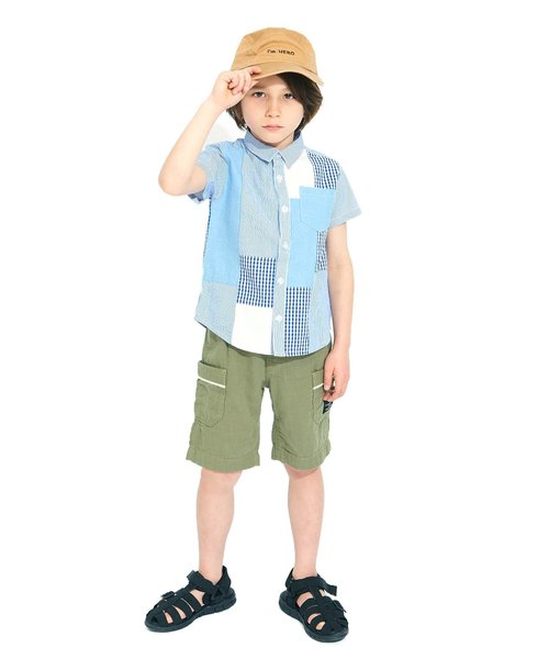 apres les cours(アプレレクール)の「HEROロゴキャップ(キャップ・キッズ・キャメル/グリーン/ブラック・50/54/58)」の11枚目の写真