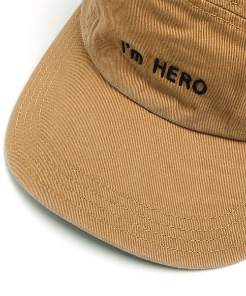 apres les cours(アプレレクール)の「HEROロゴキャップ(キャップ・キッズ・キャメル/グリーン/ブラック・50/54/58)」の14枚目の写真