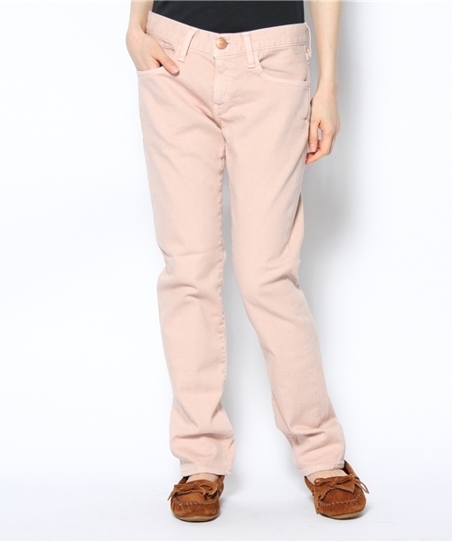 Ray BEAMS（レイビームス）の「△RED CARD / 20th カラーデニム（デニムパンツ・レディース・ホワイト/ベージュ・23/24/25/26）」の2枚目の写真