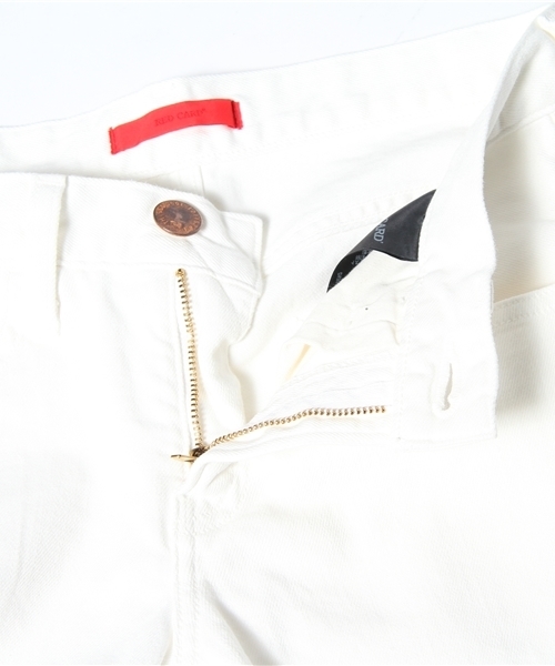 Ray BEAMS（レイビームス）の「△RED CARD / 20th カラーデニム（デニムパンツ・レディース・ホワイト/ベージュ・23/24/25/26）」の10枚目の写真