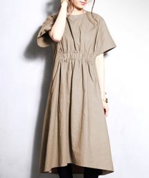 antiqua | ギャザーワンピ(ワンピース)