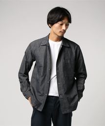 エムエイチエル 美品 melange cotton chambray 1 グレー MHL. / エムエイチエルマーガレットハウエル | 2022SS MELANGE