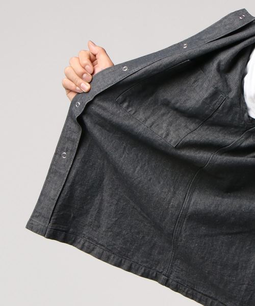 【秋物】MHL, エムエイチエル シャツジャケット M インディゴ MHL INDIGO | MARGARET HOWELL