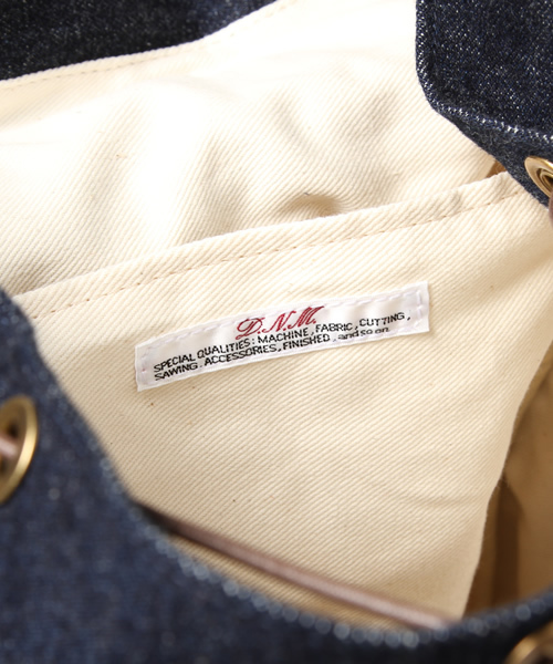 Denime（ドゥニーム）の「【JapanMade】DENIM BACK PACK/デニムバックパック（バックパック/リュック・メンズ・ブルー/インディゴブルー・FREE）」の8枚目の写真