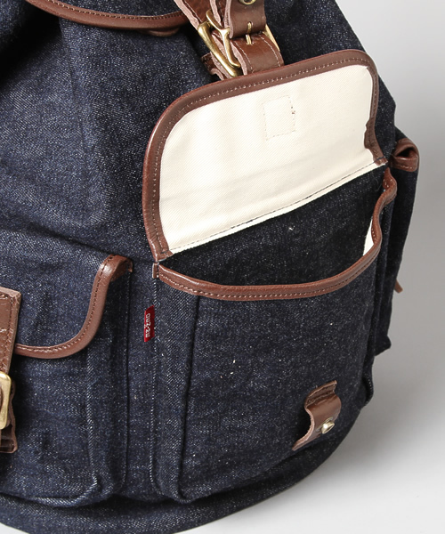 Denime（ドゥニーム）の「【JapanMade】DENIM BACK PACK/デニムバックパック（バックパック/リュック・メンズ・ブルー/インディゴブルー・FREE）」の10枚目の写真
