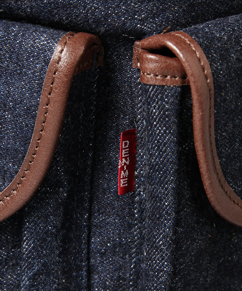 Denime（ドゥニーム）の「【JapanMade】DENIM BACK PACK/デニムバックパック（バックパック/リュック・メンズ・ブルー/インディゴブルー・FREE）」の11枚目の写真