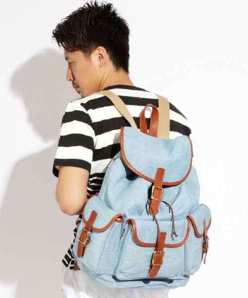 Denime（ドゥニーム）の「【JapanMade】DENIM BACK PACK/デニムバックパック（バックパック/リュック・メンズ・ブルー/インディゴブルー・FREE）」の16枚目の写真