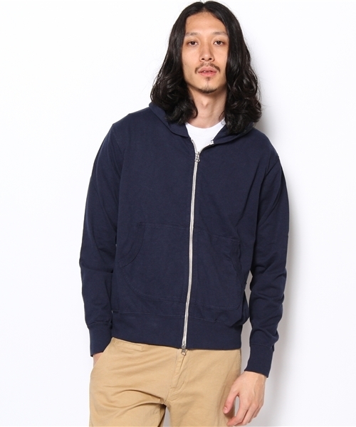 SHIPS（シップス）の「CAMBER: 8オンス フードパーカ（パーカー・メンズ・グレー/ネイビー・SMALL/LARGE/MEDIUM）」の11枚目の写真