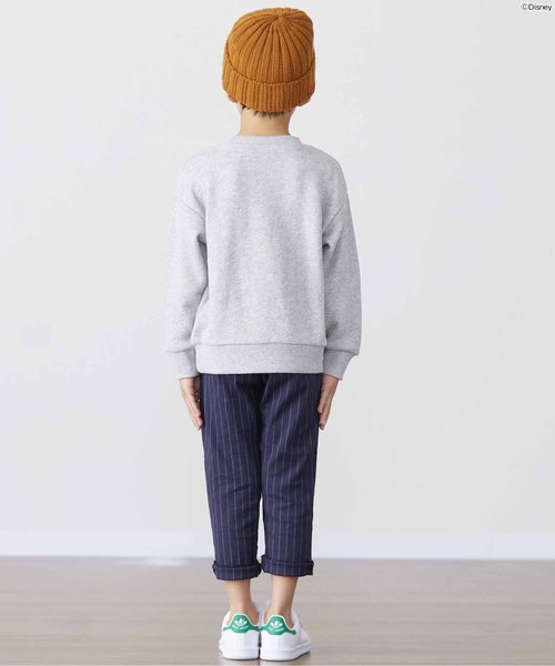 apres les cours（アプレレクール）の「Disney（ディズニー） ミッキートレーナー（スウェット・キッズ・ローズ/グレー・100/140/110/80/90/120/130）」の13枚目の写真