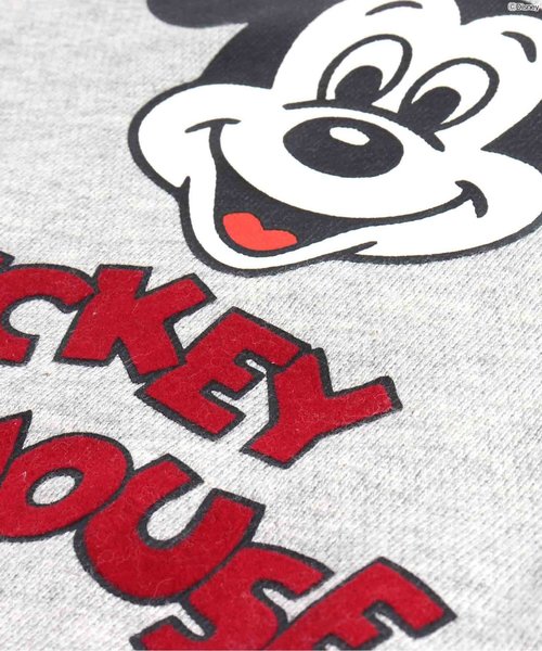 apres les cours（アプレレクール）の「Disney（ディズニー） ミッキートレーナー（スウェット・キッズ・ローズ/グレー・100/140/110/80/90/120/130）」の15枚目の写真