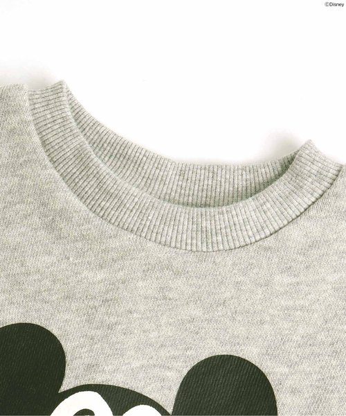 apres les cours（アプレレクール）の「Disney（ディズニー） ミッキートレーナー（スウェット・キッズ・ローズ/グレー・100/140/110/80/90/120/130）」の14枚目の写真