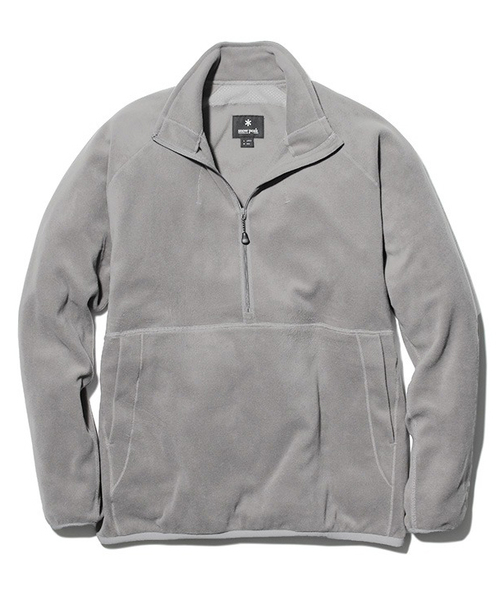 Snow Peak（スノーピーク）の「エアシーマRフリースプルオーバー（その他トップス・メンズ・ブラック/キナリ/グレー・1/SMALL/MEDIUM/LARGE/X-LARGE）」の3枚目の写真