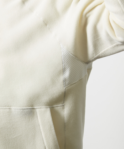 Snow Peak（スノーピーク）の「エアシーマRフリースプルオーバー（その他トップス・メンズ・ブラック/キナリ/グレー・1/SMALL/MEDIUM/LARGE/X-LARGE）」の11枚目の写真