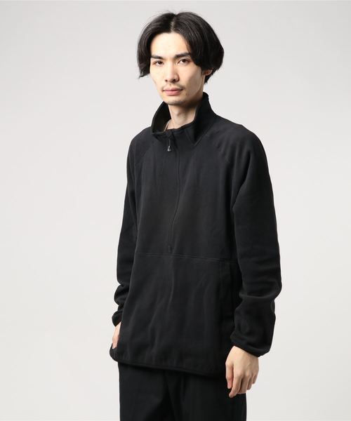 Snow Peak（スノーピーク）の「エアシーマRフリースプルオーバー（その他トップス・メンズ・ブラック/キナリ/グレー・1/SMALL/MEDIUM/LARGE/X-LARGE）」の13枚目の写真