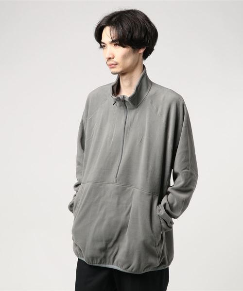 Snow Peak（スノーピーク）の「エアシーマRフリースプルオーバー（その他トップス・メンズ・ブラック/キナリ/グレー・1/SMALL/MEDIUM/LARGE/X-LARGE）」の22枚目の写真