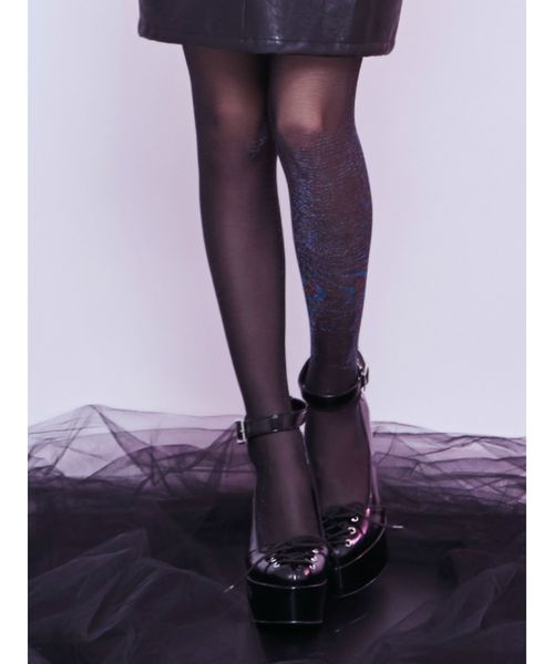 Eatme イートミー の カラフルラメタイツ タイツ ストッキング Wear