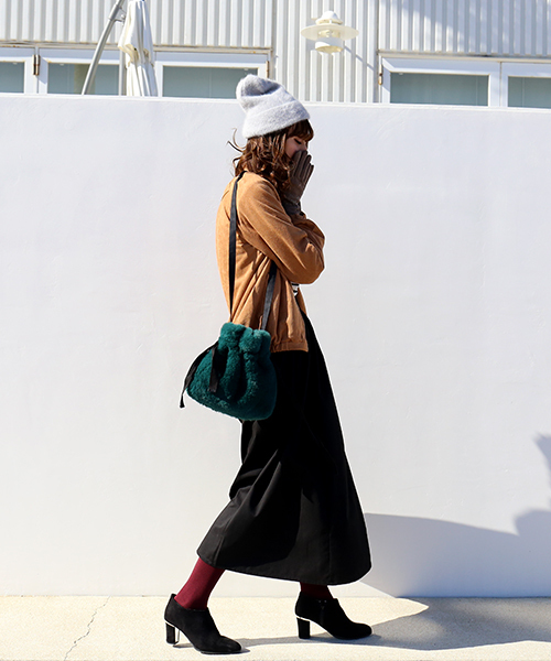 MARBLE WALTS(マーブルワルツ)の「フェイクスエード裏毛 ZIPカーディガン(カーディガン/ボレロ・レディース・ベージュ/ブラウン/グレー・M/L)」の19枚目の写真