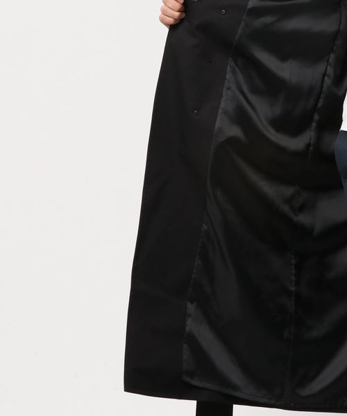 Toironier（トワロニエ）の「Toironier/トワロニエ/Layered Trench/レイヤードトレンチコート（トレンチコート・メンズ・ブラック/ベージュ・FREE）」の5枚目の写真