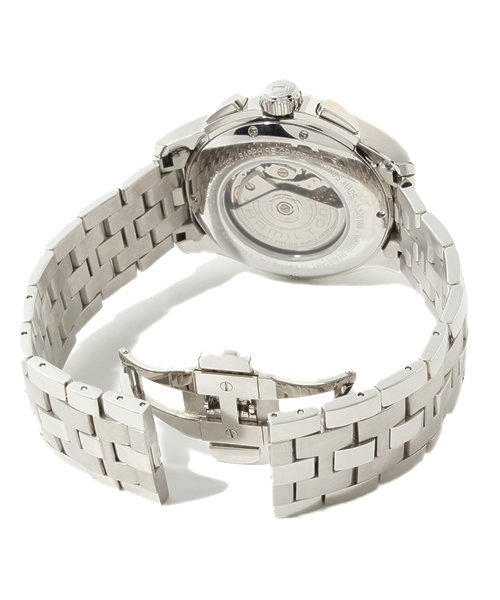 NANO universe（ナノユニバース）の「HAMILTON(ハミルトン)/ ジャズマスターオートクロノ（アナログ腕時計・メンズ・シルバー・FREE）」の5枚目の写真