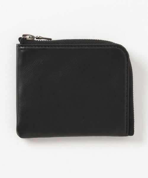 KATSUYUKI KODAMA(カツユキコダマ)の「ZEITGEIST/L ZIP MULTI CASE(財布)」|ブラック