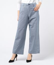 セミワイドストレートパンツ