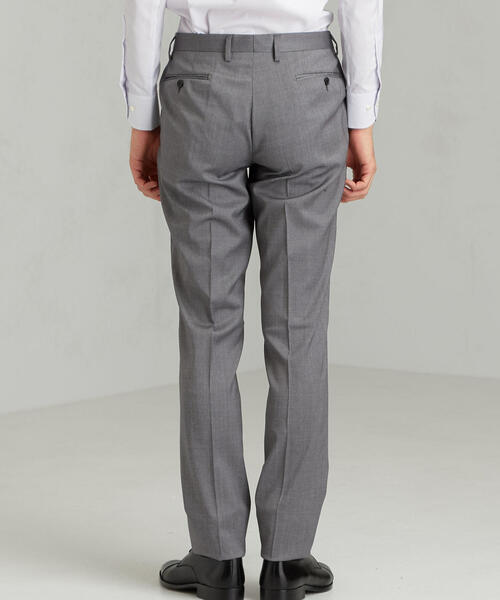 green label relaxing（グリーンレーベルリラクシング）の「[トラバルド トーニャ] TRABALDO TOGNA トロピカル 無地 DK ノープリーツ パンツ（スラックス・メンズ・ライトグレー/ネイビー/ブラウン・76ｃｍ/88ｃｍ/84ｃｍ/72cm/80ｃｍ）」の11枚目の写真