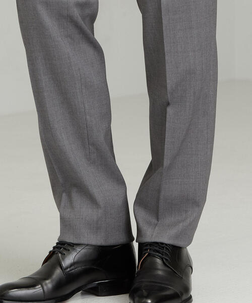 green label relaxing（グリーンレーベルリラクシング）の「[トラバルド トーニャ] TRABALDO TOGNA トロピカル 無地 DK ノープリーツ パンツ（スラックス・メンズ・ライトグレー/ネイビー/ブラウン・76ｃｍ/88ｃｍ/84ｃｍ/72cm/80ｃｍ）」の9枚目の写真